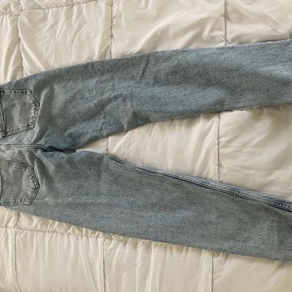 ZARA light wash mom jeans size 0 - Picture 4 of 4